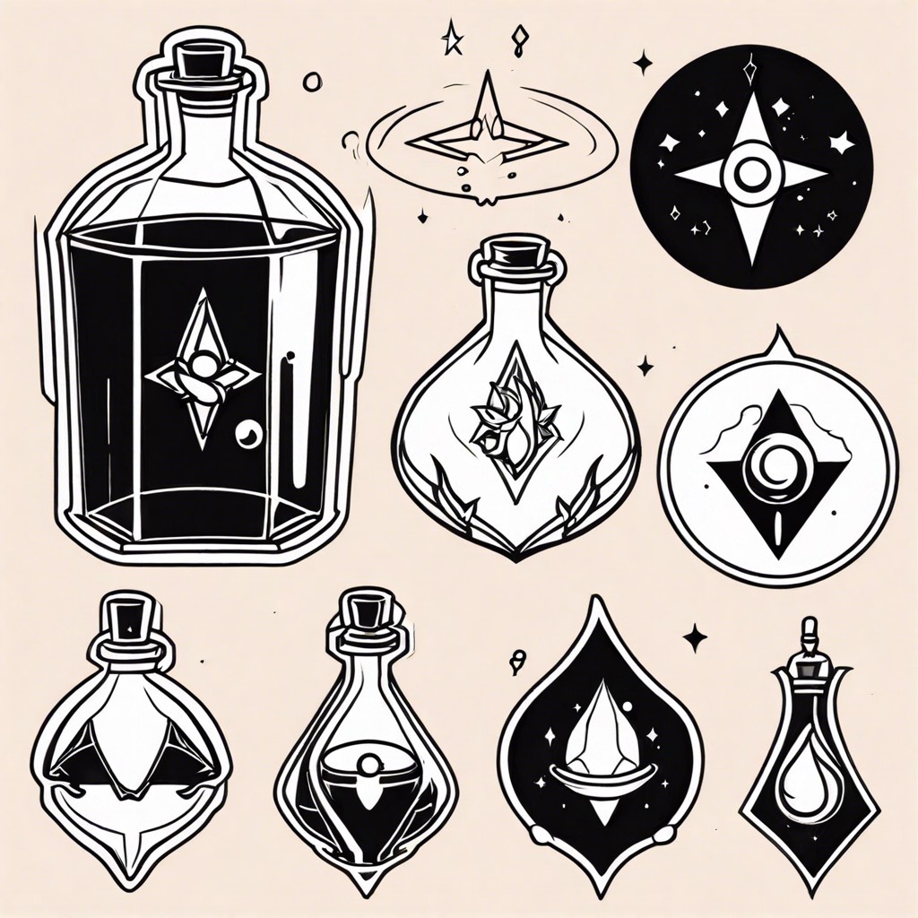 20 Potions Drawing Ideas for Magical Sketches – Aesthetic Drawing