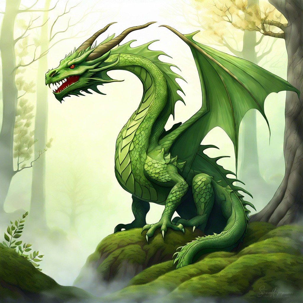 20 Enchanting Ideas for Drawings of Dragons – Aesthetic Drawing