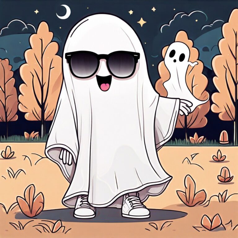 20 Cute Ghost Art Ideas to Spook Up Your Creativity – Aesthetic Drawing