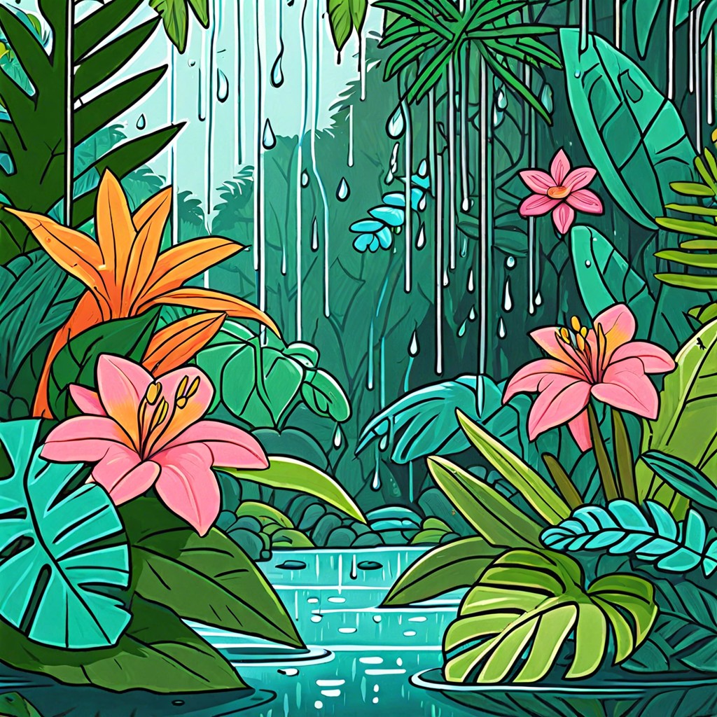 20 Jungle Drawing Ideas for Wild Inspiration – Aesthetic Drawing